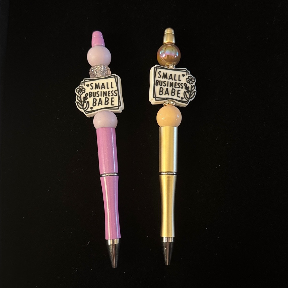 Handmade Beaded Small Business Babe Pens - You Choose 1 🧁
